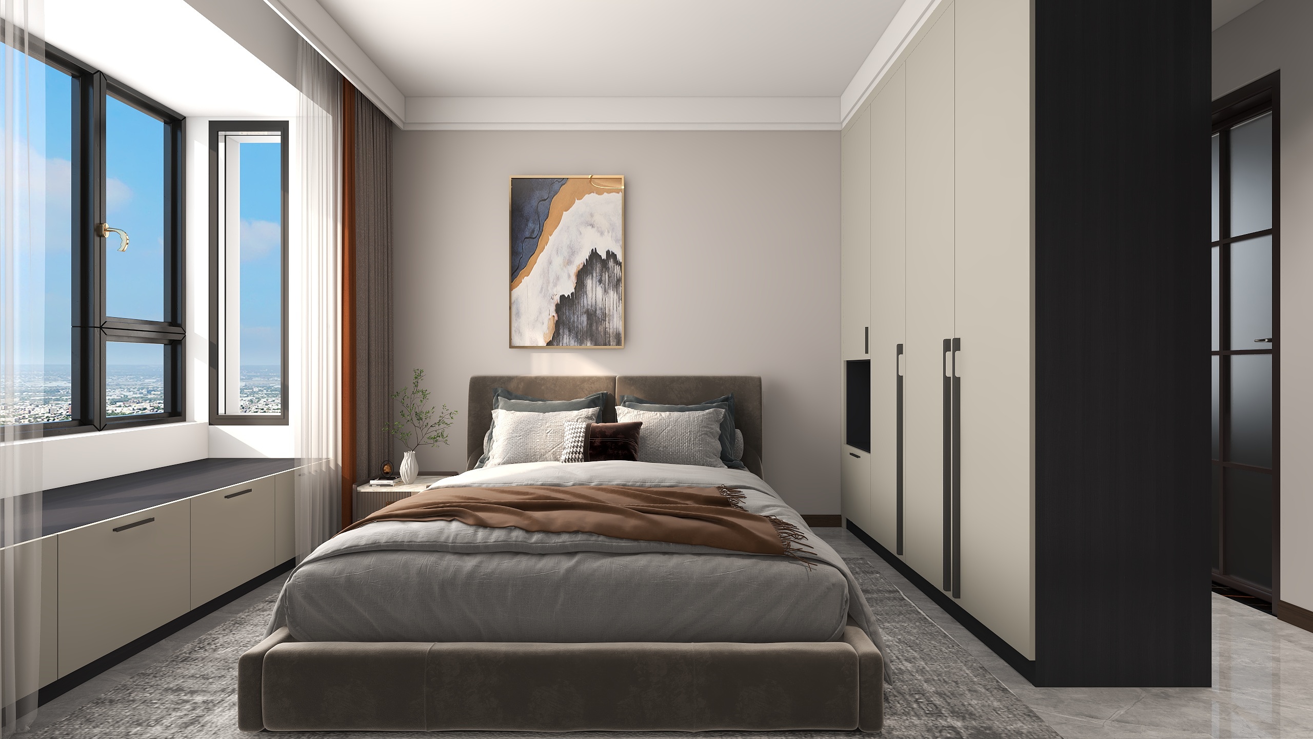 设计师王文瑞-明德府1-1-802-装修设计方案