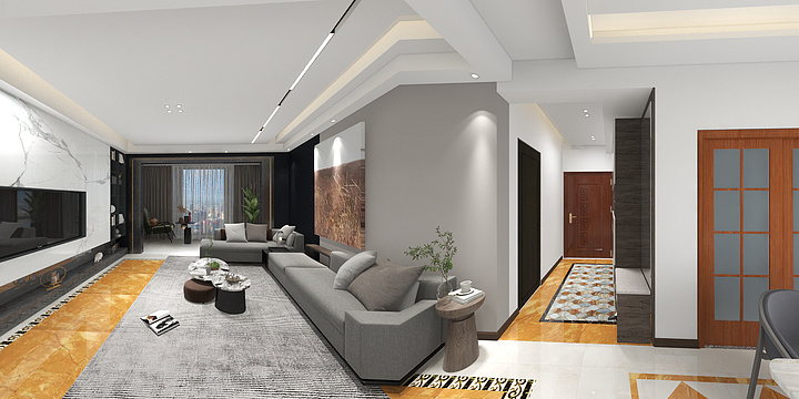 逐犬-碧桂园145改2-装修设计方案