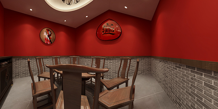 HuantsiA-重庆火锅店 -装修设计方案