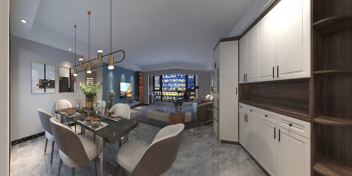 装修设计师-大山-京师国府126㎡.dwg-副本-装修设计方案