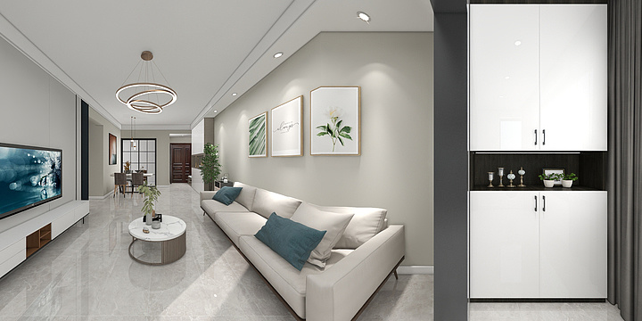 大秦设计-朋鹰-陈女士-装修设计方案