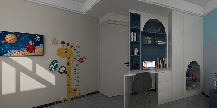 明阳设计-偃师建业森林半岛1号楼西户-装修设计方案