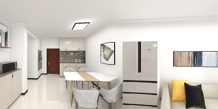 全屋定制效果图8-翰林雅筑-全屋定制-装修设计方案