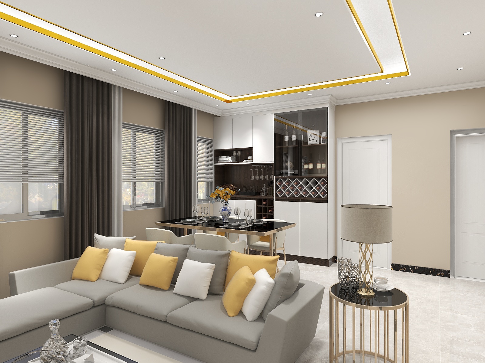 @智铭-瑞和园89.50㎡B户型3室2厅1卫-装修设计方案