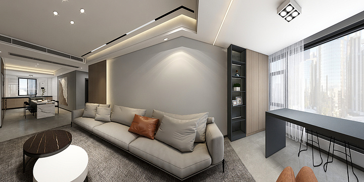 子账号设计一部-望江台128平Y12#202栋范先生—极简-3.0-装修设计方案