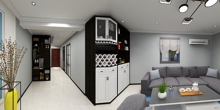 鸿图世家装饰-罗马嘉园-装修设计方案