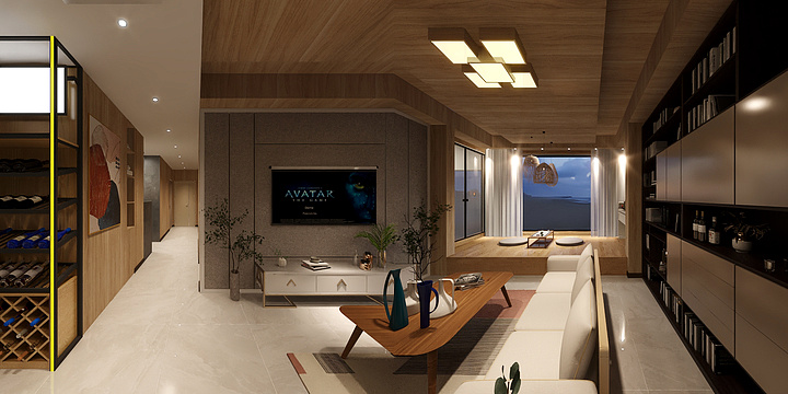 雙木设计师-联发.dwg-装修设计方案