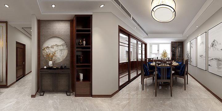 饶工设计-昌邑汇昌央玺张老师-方案二-装修设计方案