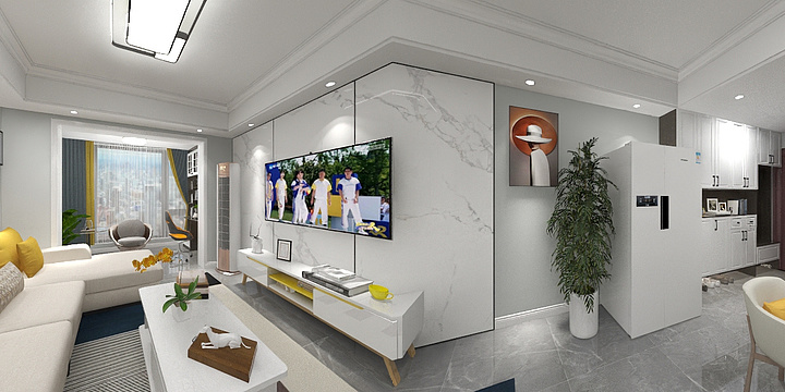 酷小子家装设计-云辰国际1-1401.dwg-装修设计方案