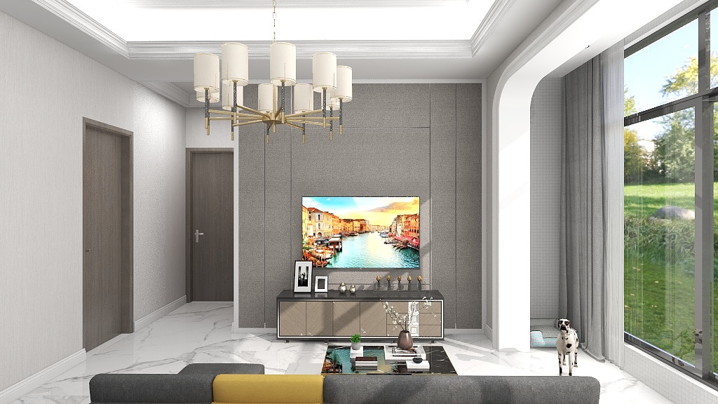 陈正良-瑞和园89.50㎡B户型3室2厅1卫-装修设计方案