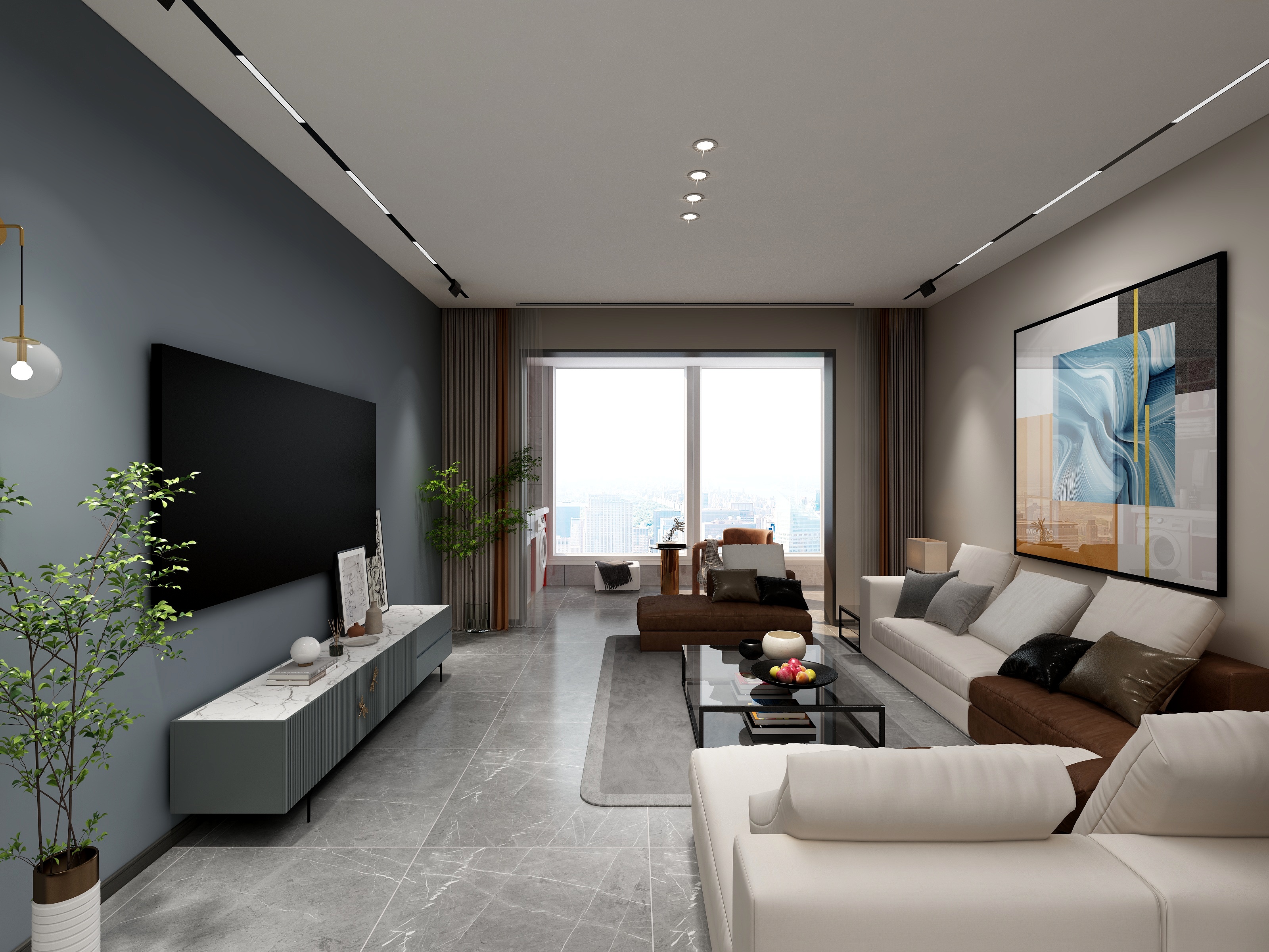 720全景动态-春风江南105唐心露.dwg-装修设计方案