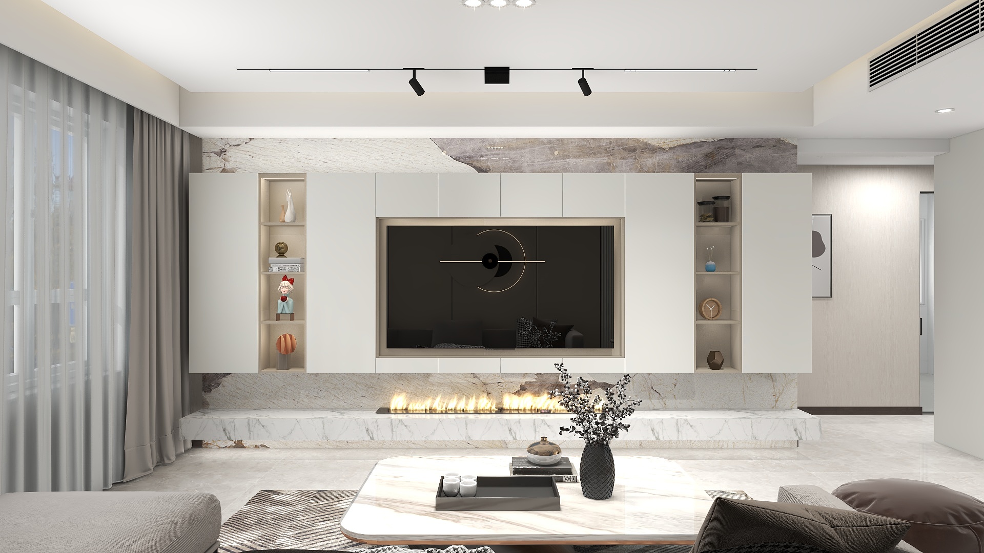 杨莱伊Lyvi-【人间烟火】125㎡原木奶油风-装修设计方案