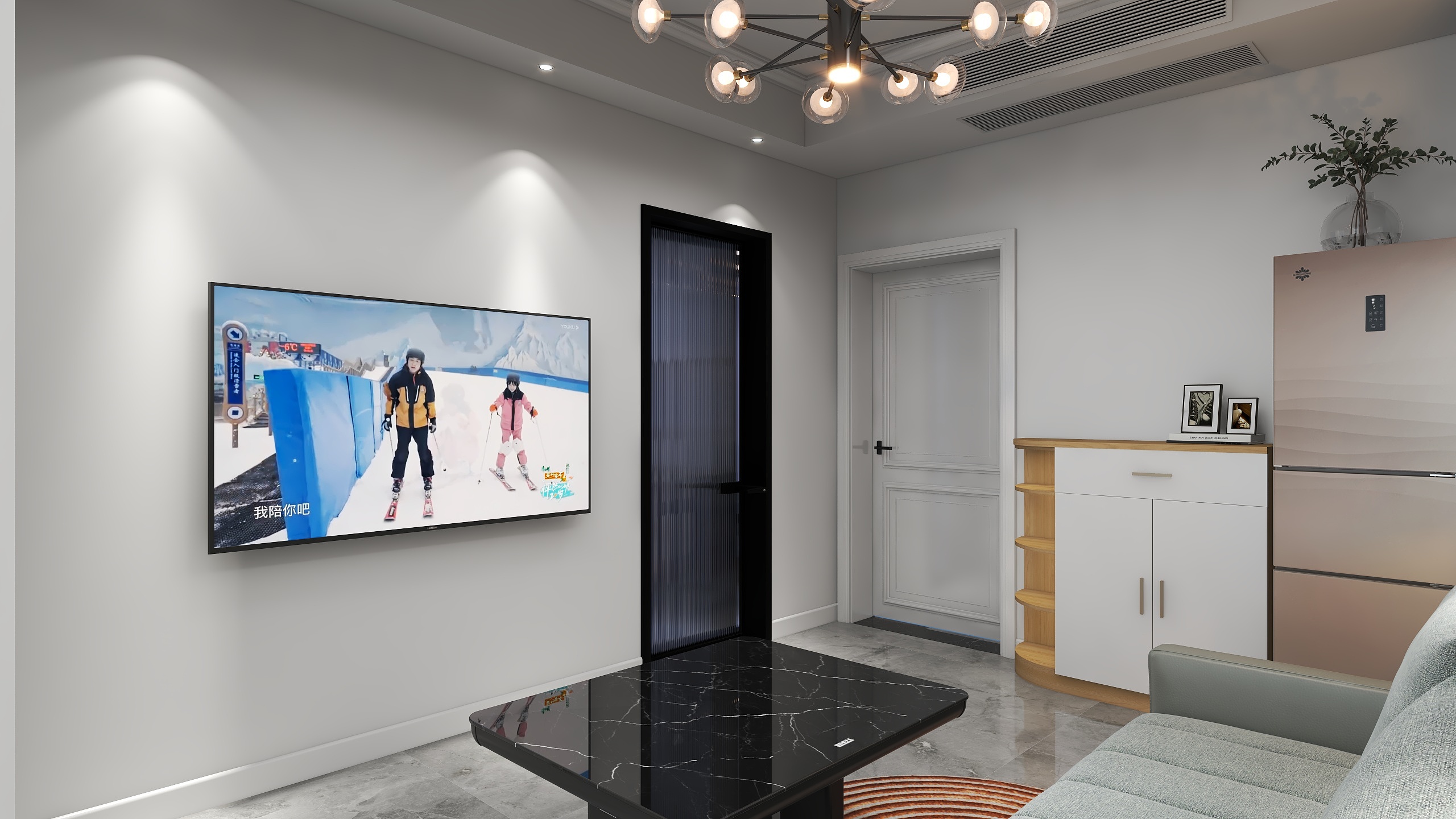 戴辉-万达公寓 毛君 - 副本.dwg-装修设计方案