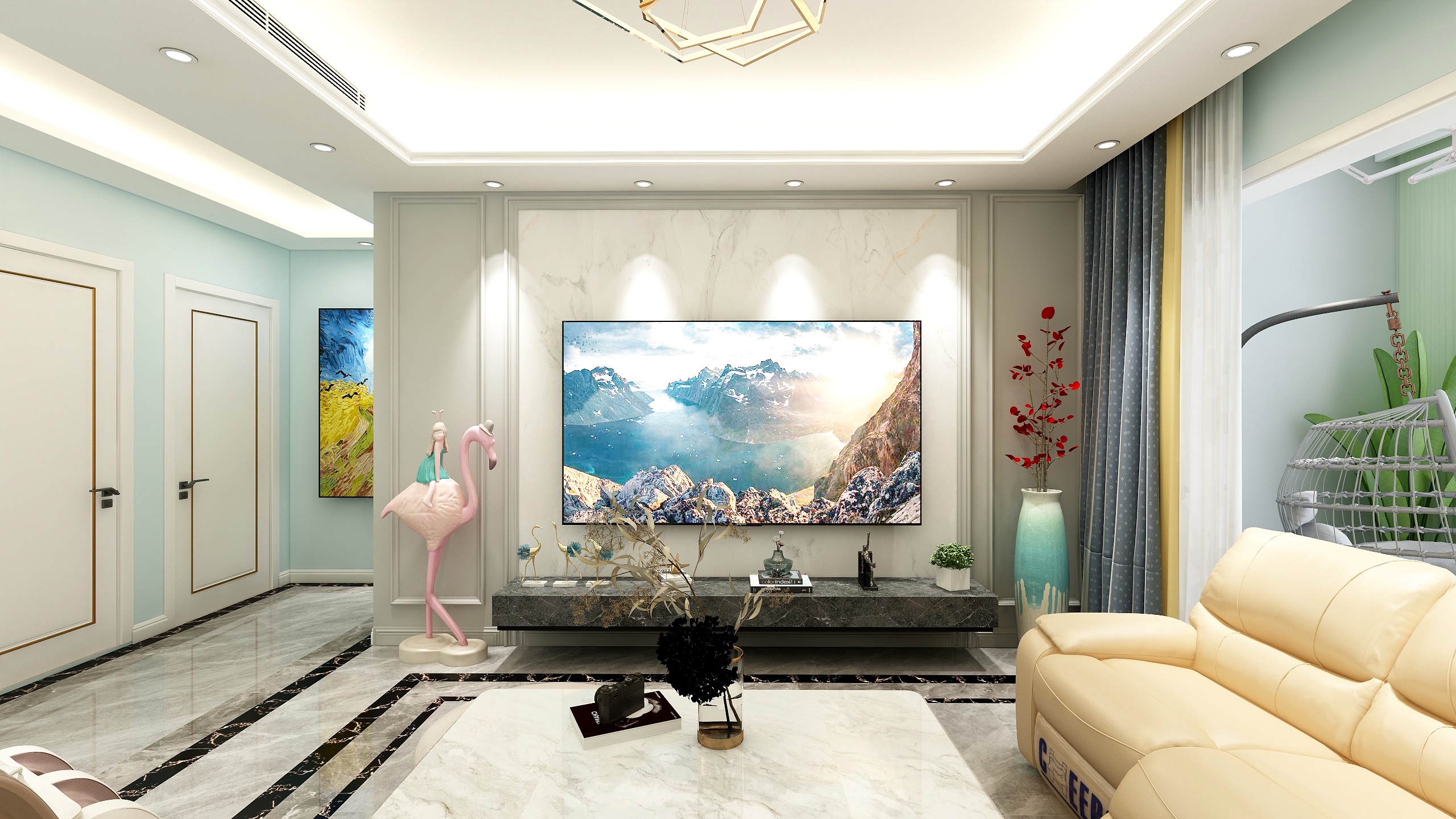 沐风飞翔-西岗杏樾2#2-3201-装修设计方案