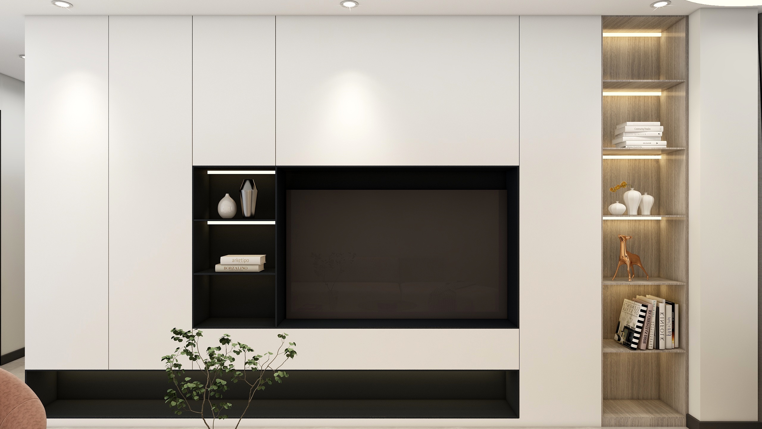 世界KING-宝龙100平装修效果图