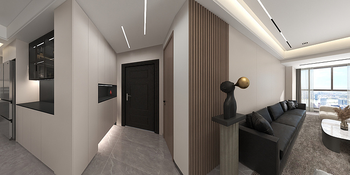 帛金定制衣柜木门-逸都城17-1701杜美女-装修设计方案