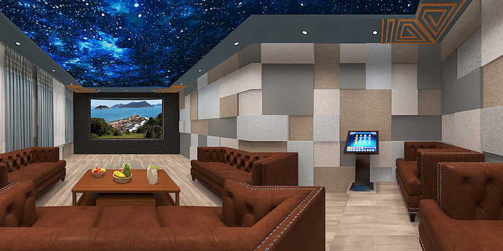 张鹄立-影音室装修案例-装修设计方案