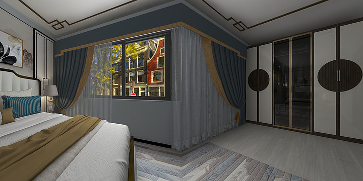 老妖婆87-一楼自建房（稻空间2.10）.dwg-装修设计方案