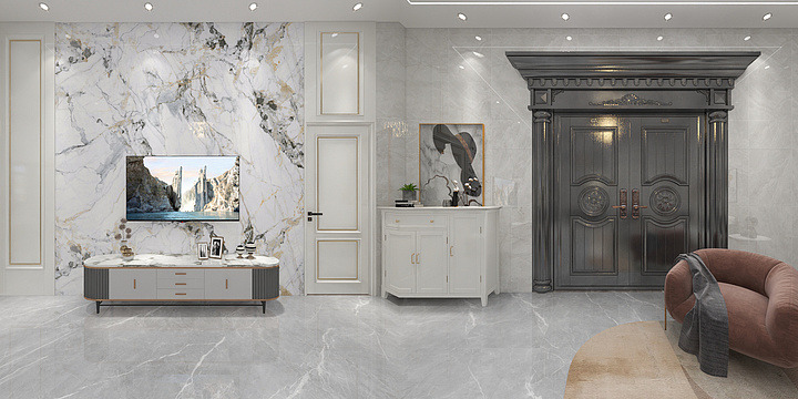 设计图-middot--轻法式效果.dwg-装修设计方案