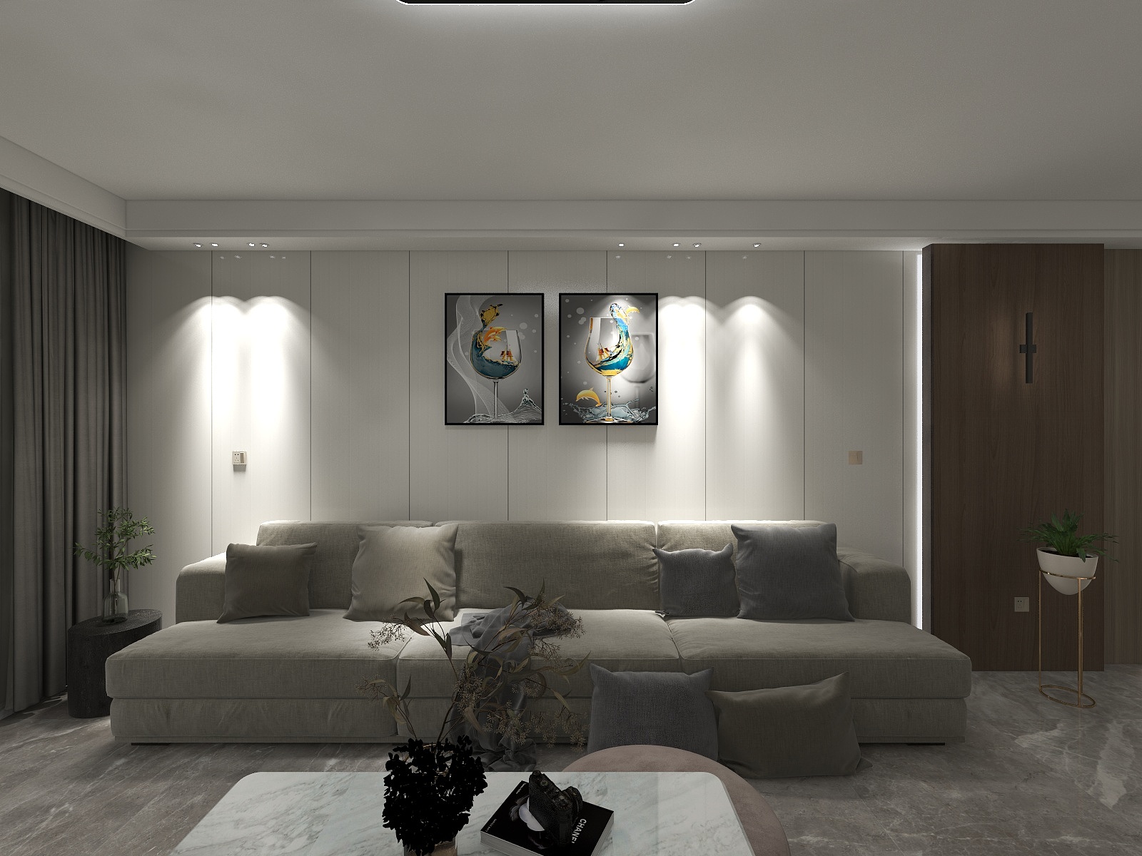 淡淡的烟味包-正商智慧城4期-现代简约-装修设计方案