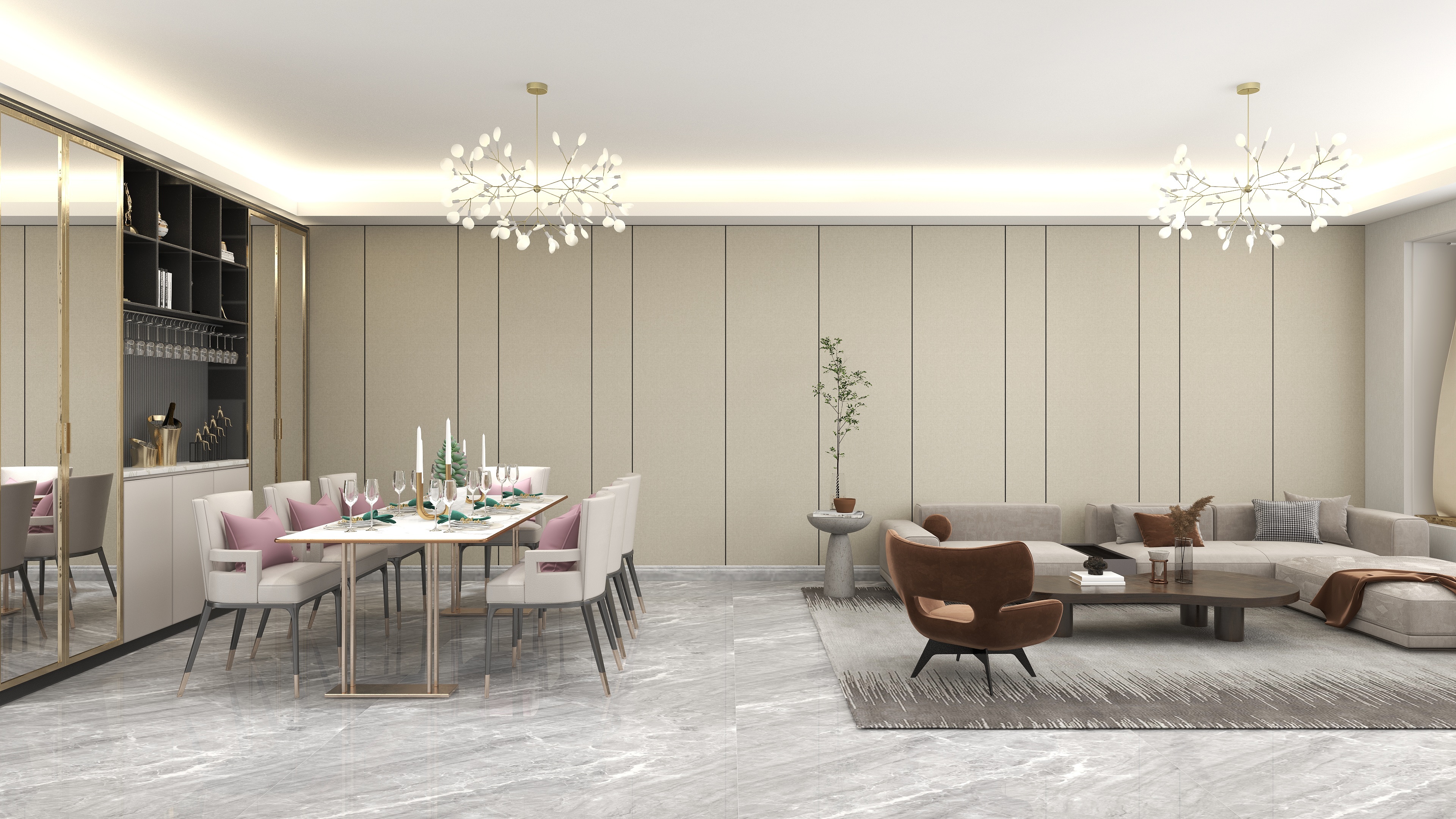 钟俊扬-深圳罗湖幸福里刁小姐家装-现代简约-装修设计方案