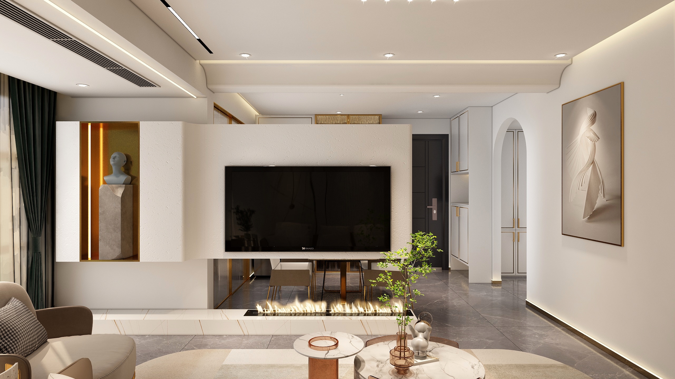 生活在邵武的小白白-佳阳天玺-装修设计方案