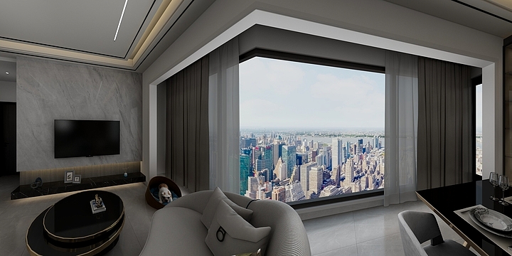 阿鲁鲁-瑞和园89.50㎡B户型3室2厅1卫-装修设计方案