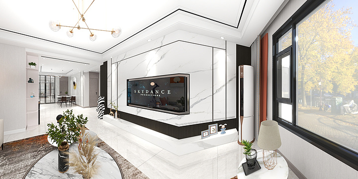 花设计-xx小区.dwg-副本-装修设计方案