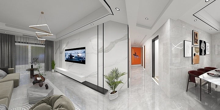 老钱懂装修-信华滨江华庭6-704-装修设计方案