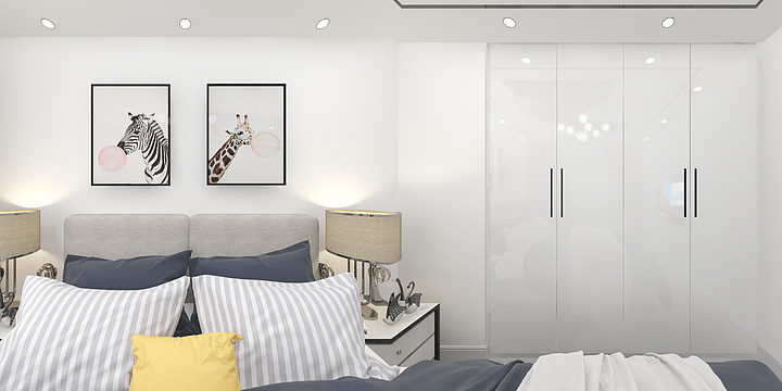 上海心平装饰-安义中梁首府-装修设计方案