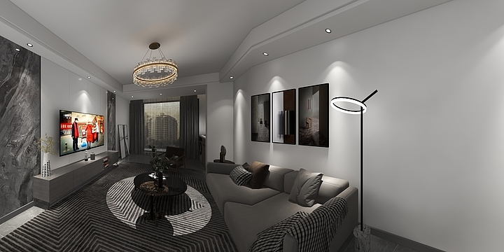 鸿鹄丶烙烨-绿地城6-2-604.dwg-装修设计方案