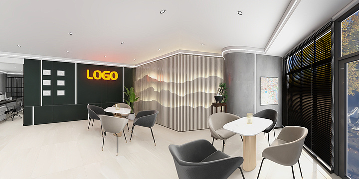 JIM枫设计-办公室-装修设计方案