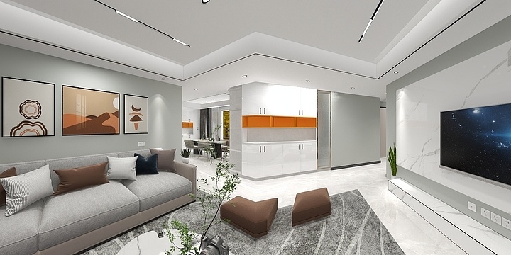 老钱懂装修-华府20#1305-装修设计方案