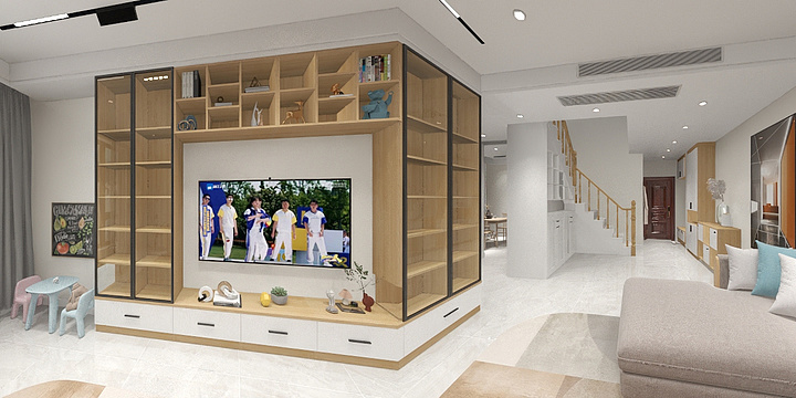 品尚宜居装饰-江山美墅修改1楼-副本-装修设计方案