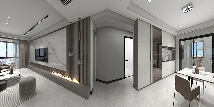 许多设计-汉津阳光城.dwg-装修设计方案