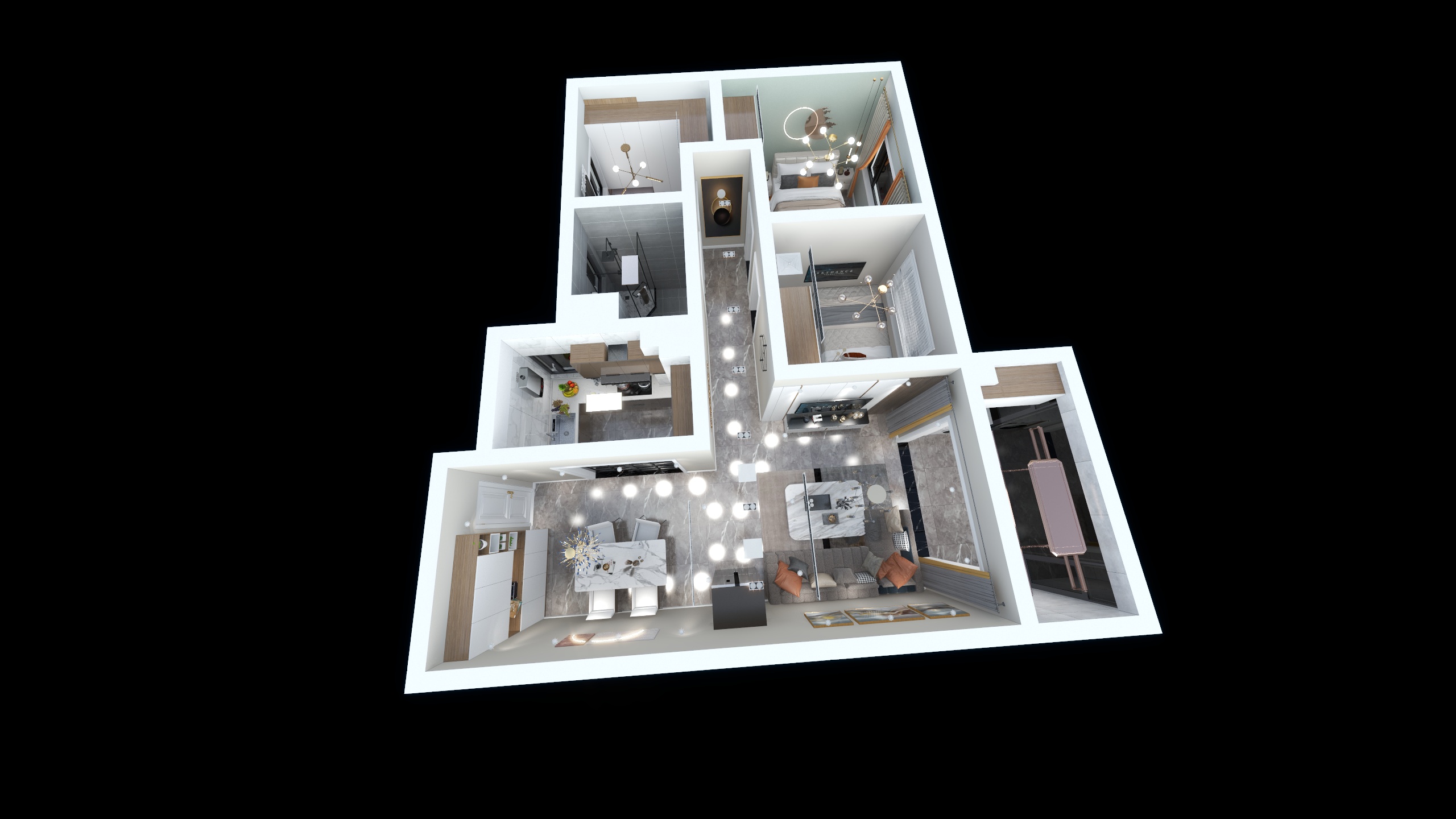 河南年轮装饰-未命名方案-装修设计方案