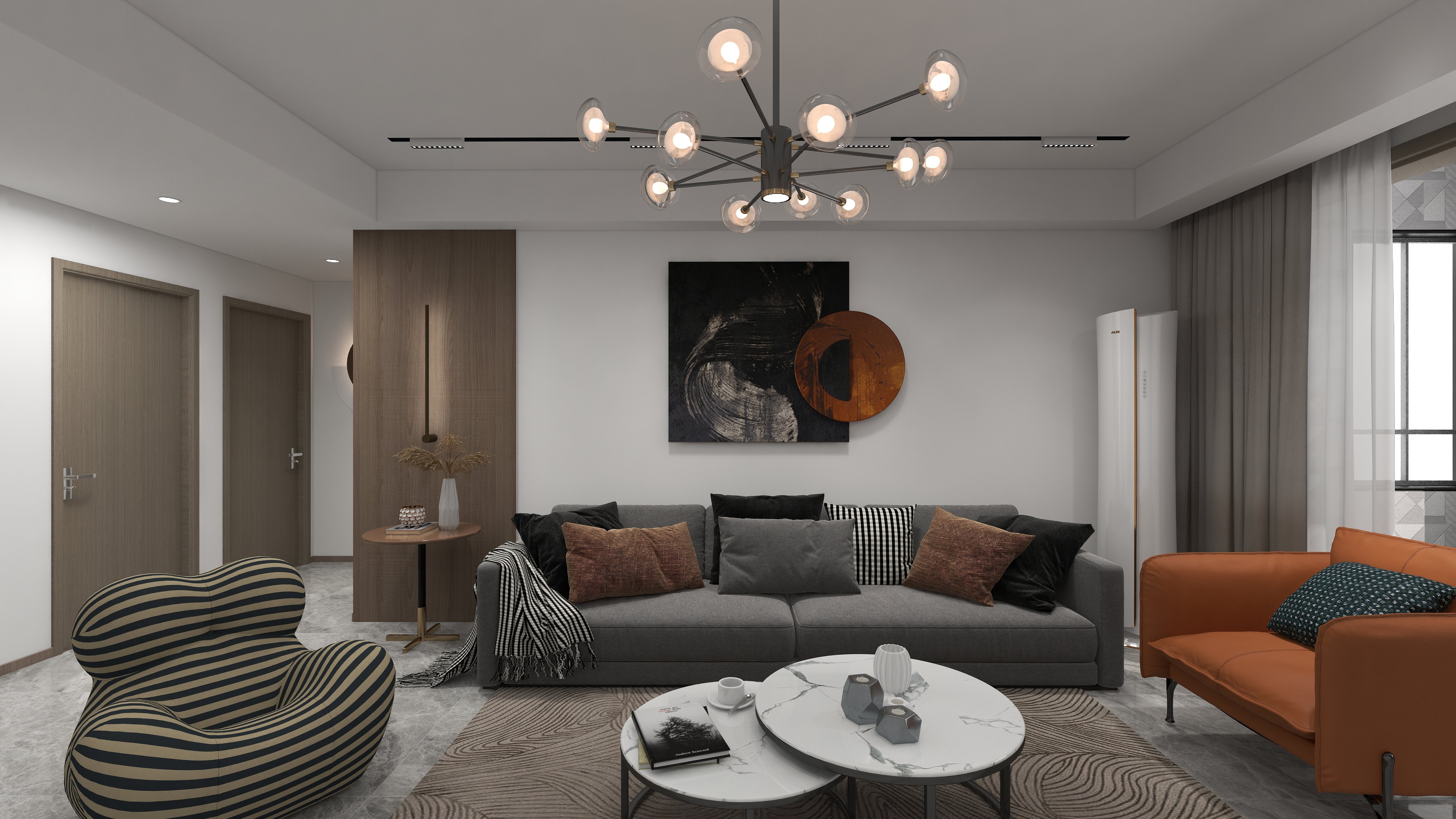 中倨装饰-华凯国际.dwg-装修设计方案