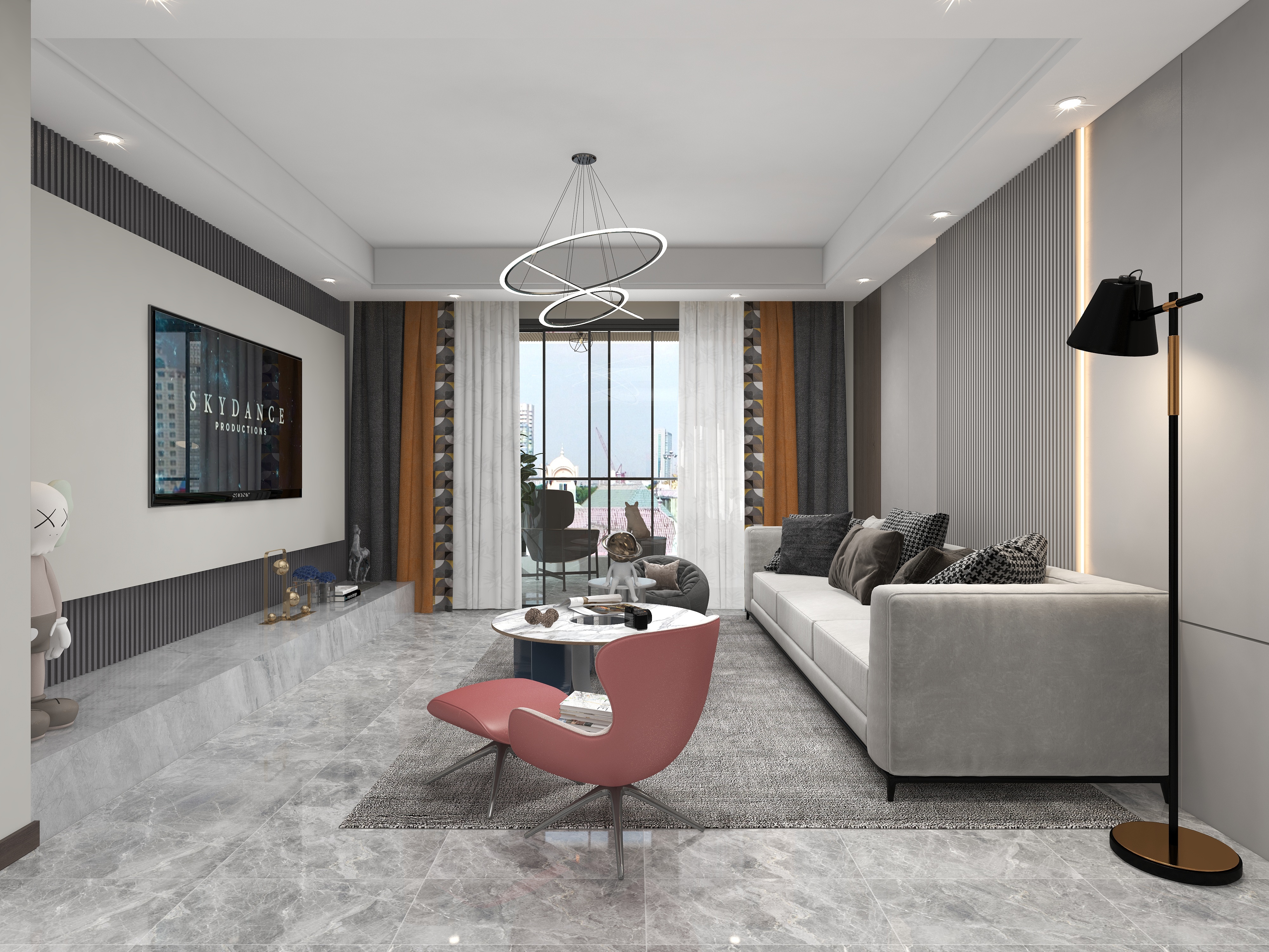 158****4362SwAb-123平方-现代风格-装修设计方案