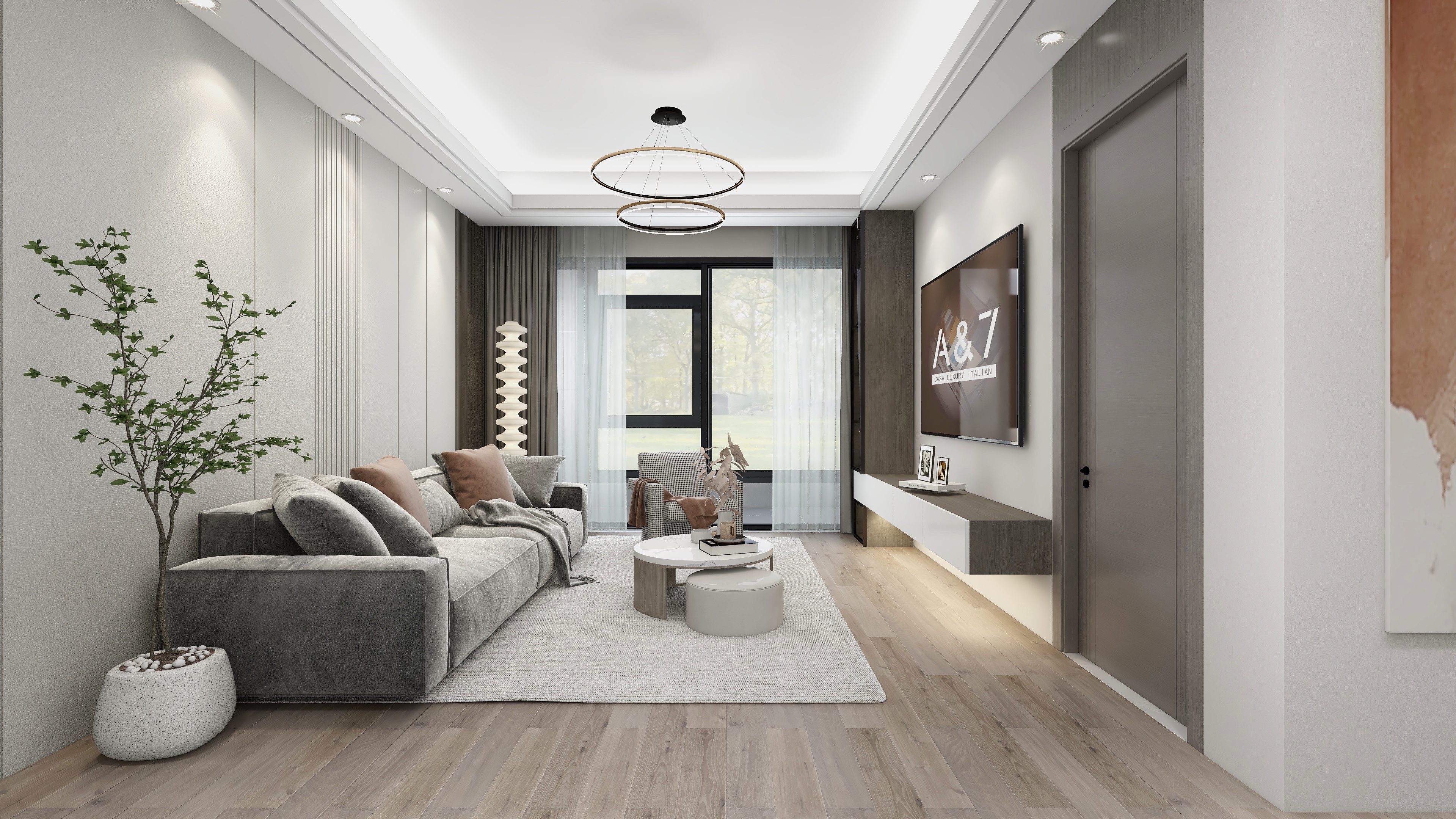 家居设计lnMW-明月江南.dwg-装修设计方案