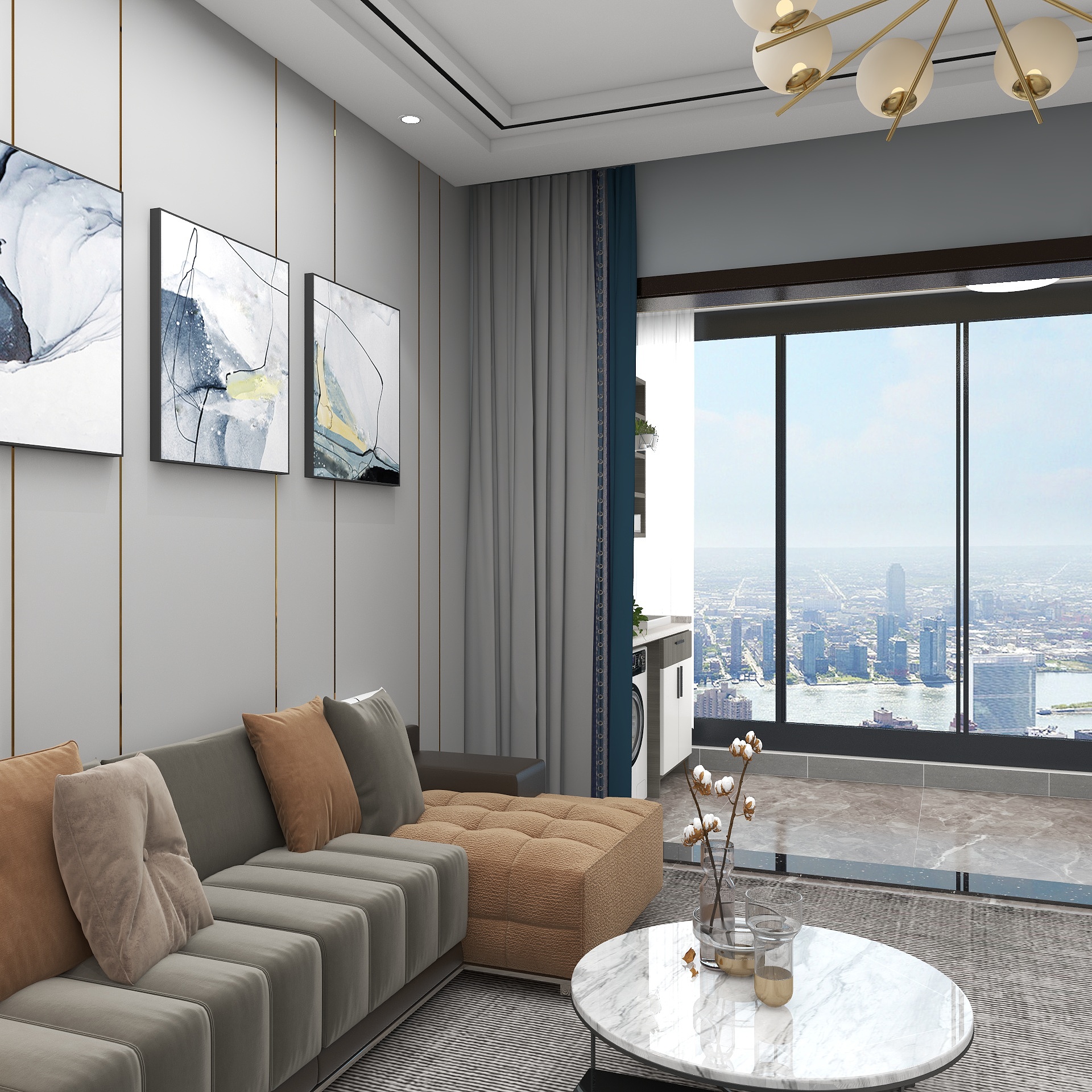 叶之feifei-茶乡水城12-2单元-装修设计方案