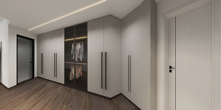 文涛设计18166259572-定制柜方案三-装修设计方案