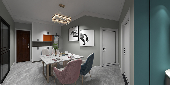 隆艺装饰i-东郡华庭1#03户-装修设计方案