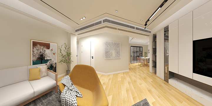 隅间设计-A-万科城市花园.dwg-副本-副本-装修设计方案