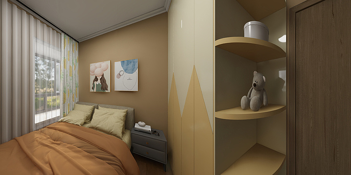 装修前行者-万景进苑9-2-2606.dwg-装修设计方案