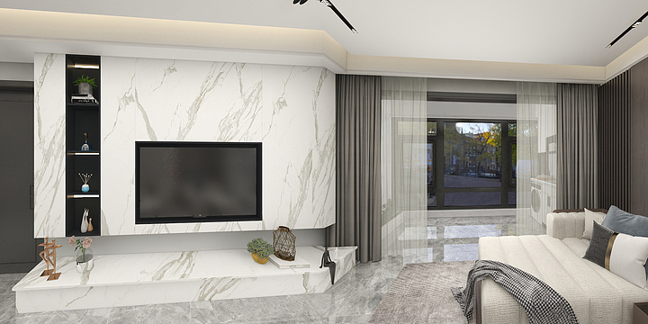 Design許-现代黑白-装修设计方案