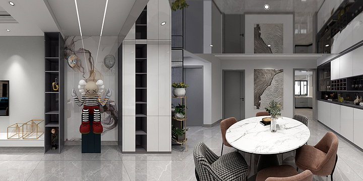 刘轻风-思茅盛林苑2-3-701-装修设计方案