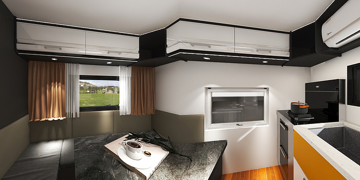 南风fiy-房车后横床-装修设计方案