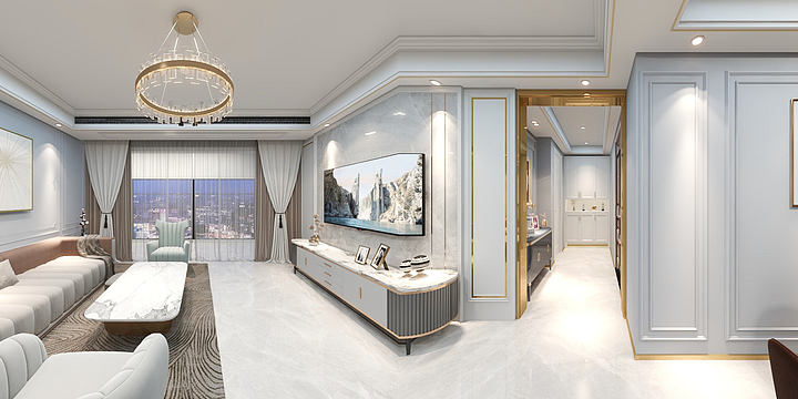 187*pbCD-碧桂园三期76-2-401效果图-装修设计方案