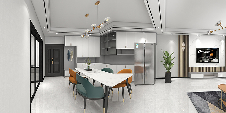 3D全景图0-首衡熙悦府8-102-装修设计方案