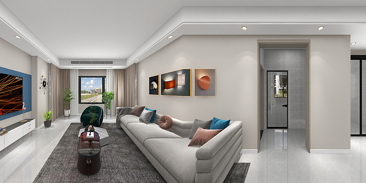 张五号-嵩旺佳苑-装修设计方案